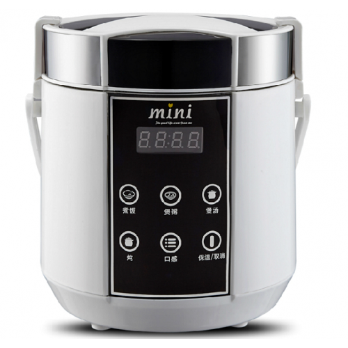 1pc 1.8l Mini Electric Pressure Cooker With Plug, Multifunctional