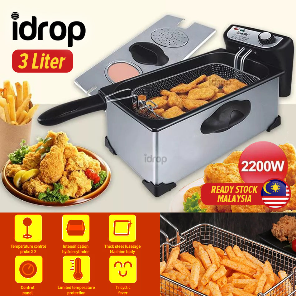 3 Liter Electric Deep Fryer