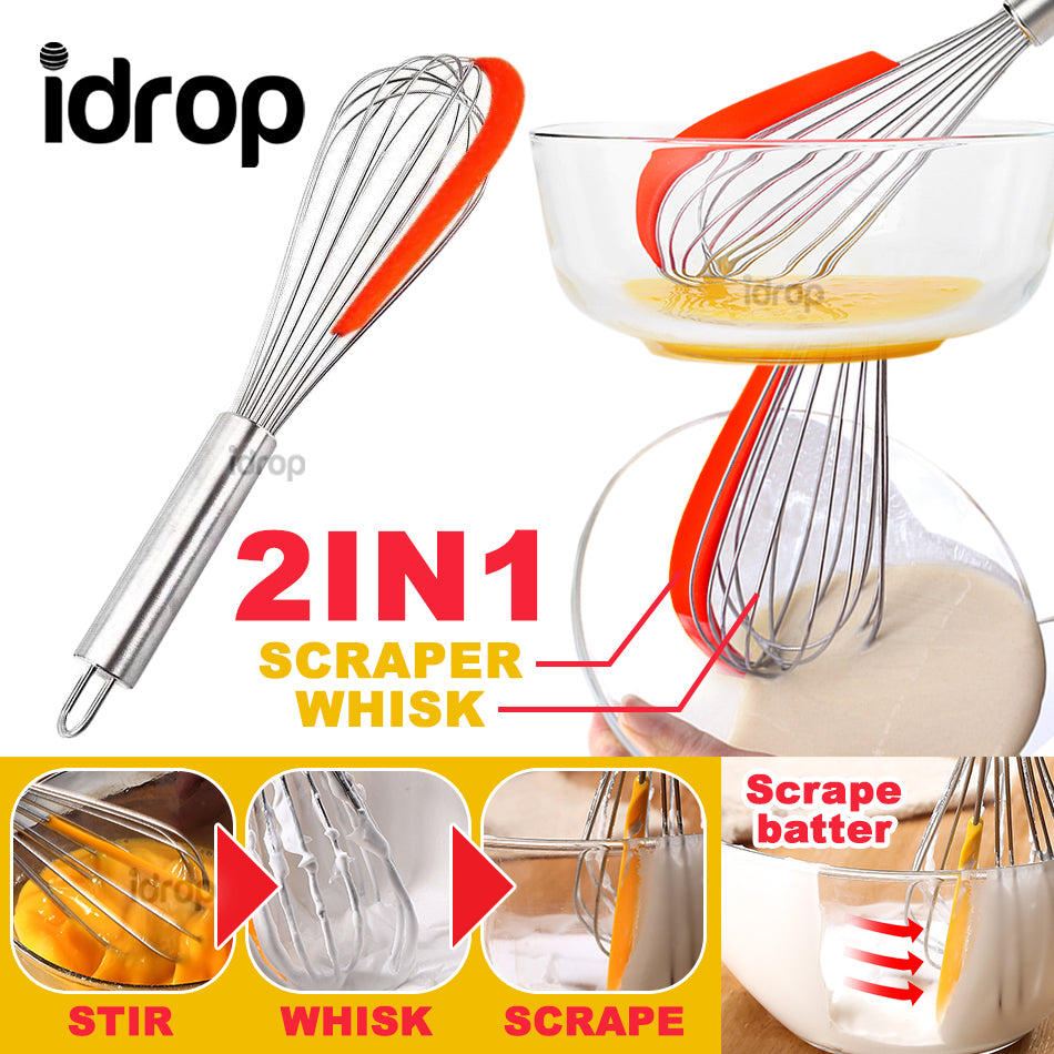 idrop SPIN WHISK - Single handed Mechanical Whisk