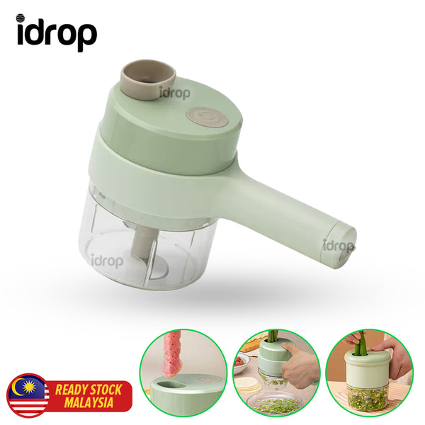 idrop Handheld Electric Grinder Mixer Chopper / Pengisar Mudah Alih Elektrik / 新款电动手持料理锤