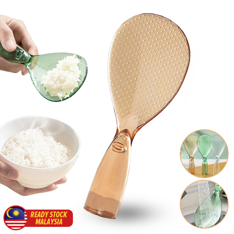 idrop Transparent Plastic Rice Spoon / Senduk Nasi / 透明塑料饭勺