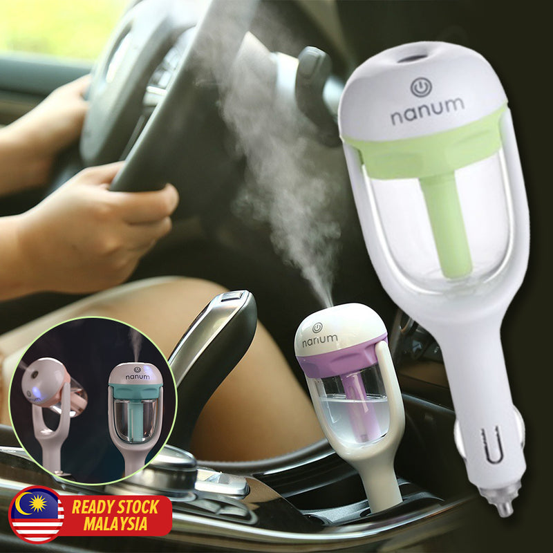 idrop Car Aromatherapy Humififier Car Charger Plug / Alat Pelembab Udara Kereta / 车载香薰加湿器