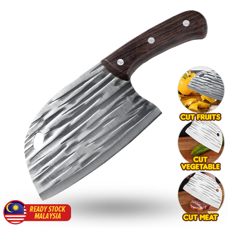 idrop Kitchen Forged Chef Slicing Knife / Pisau Cef Pemotong / 新款家用菜刀鱼头刀厨房刀具切菜切肉刀