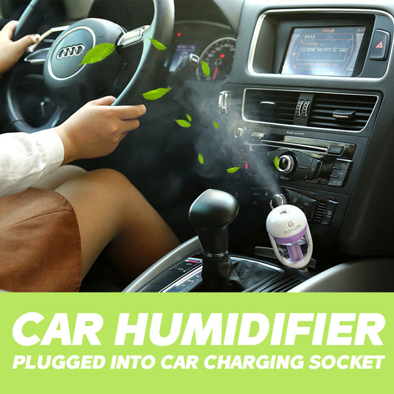 idrop Car Aromatherapy Humififier Car Charger Plug / Alat Pelembab Udara Kereta / 车载香薰加湿器