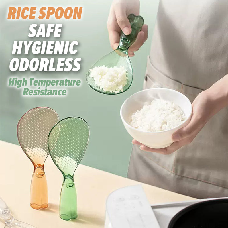 idrop Transparent Plastic Rice Spoon / Senduk Nasi / 透明塑料饭勺