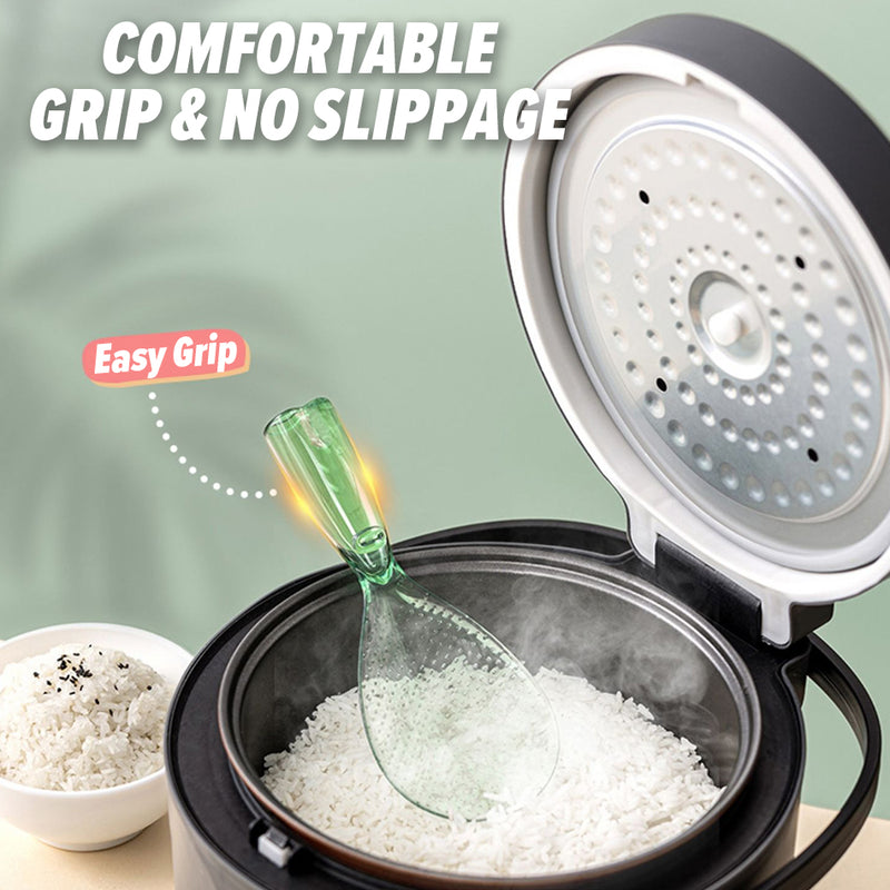 idrop Transparent Plastic Rice Spoon / Senduk Nasi / 透明塑料饭勺