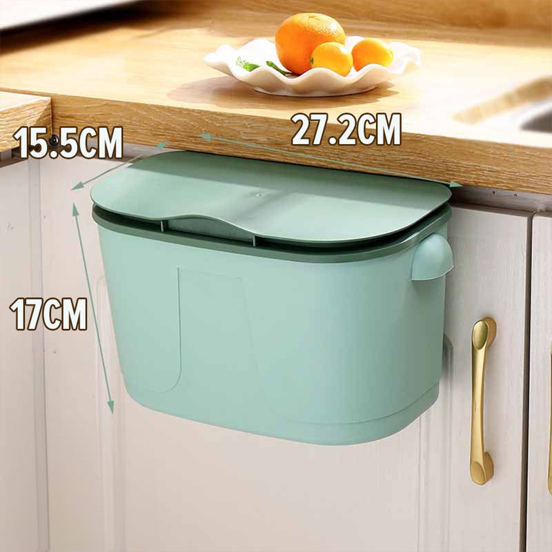 Kitchen Cabinet Mounted Trash Can Garbage Bin / Tong Sampah Gantung Dapur / 柜式垃圾桶垃圾桶