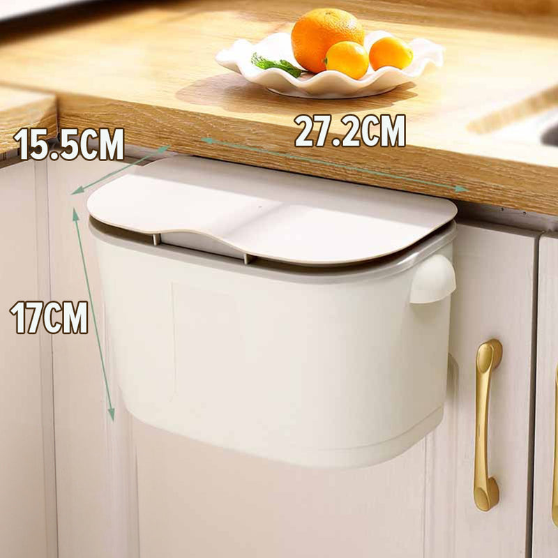 Kitchen Cabinet Mounted Trash Can Garbage Bin / Tong Sampah Gantung Dapur / 柜式垃圾桶垃圾桶