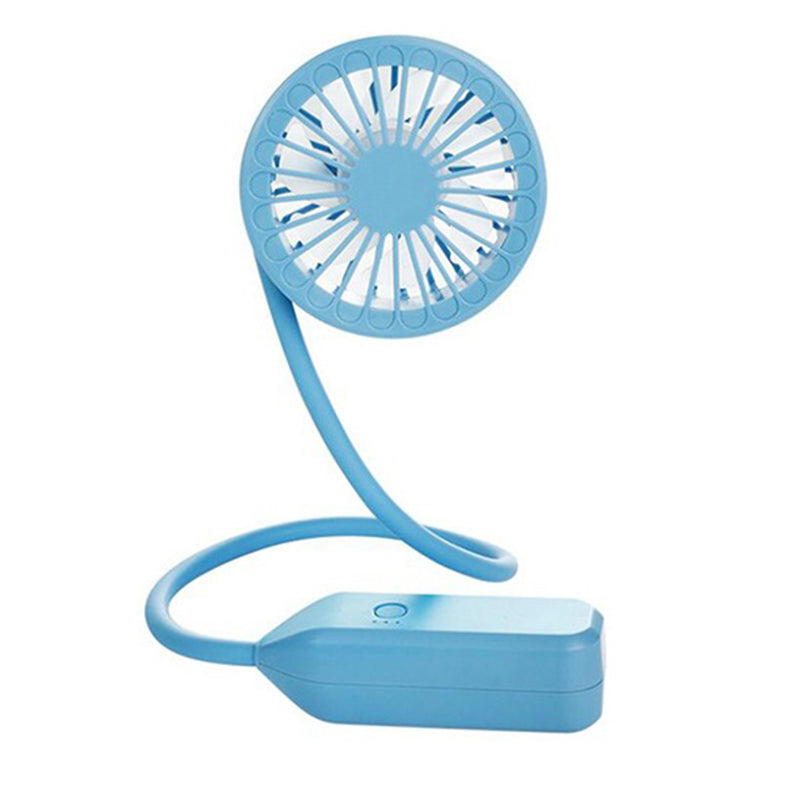 idrop USB Portable Hands-Free Flexible Rechargeable Fan 2000mAh / Kipas Mudah Alih Fleksibel / 可收纳手持挂脖风扇(2000毫安)