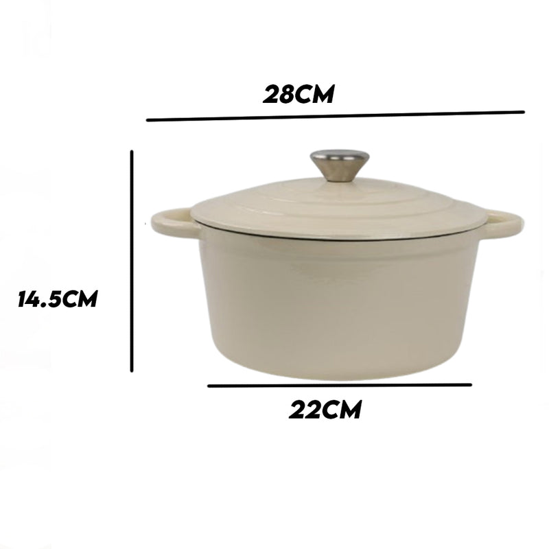 idrop Versatile Cast Iron Wok Perfect for 22CM Ideal for Stir-Frying, Searing, and Slow Cooking / Wok Besi Cor Serbaguna Ideal untuk Menggoreng, Menumis, dan Memasak Perlahan