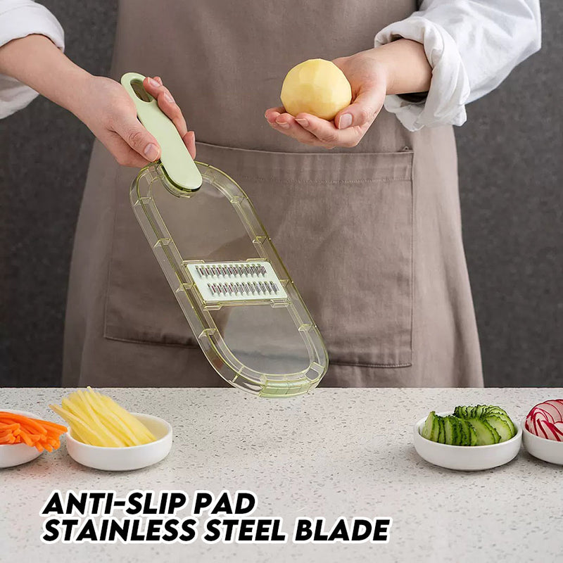 idrop Handle Vegetable Cutter / Mengendalikan Pemotong Sayur / 手柄切菜器
