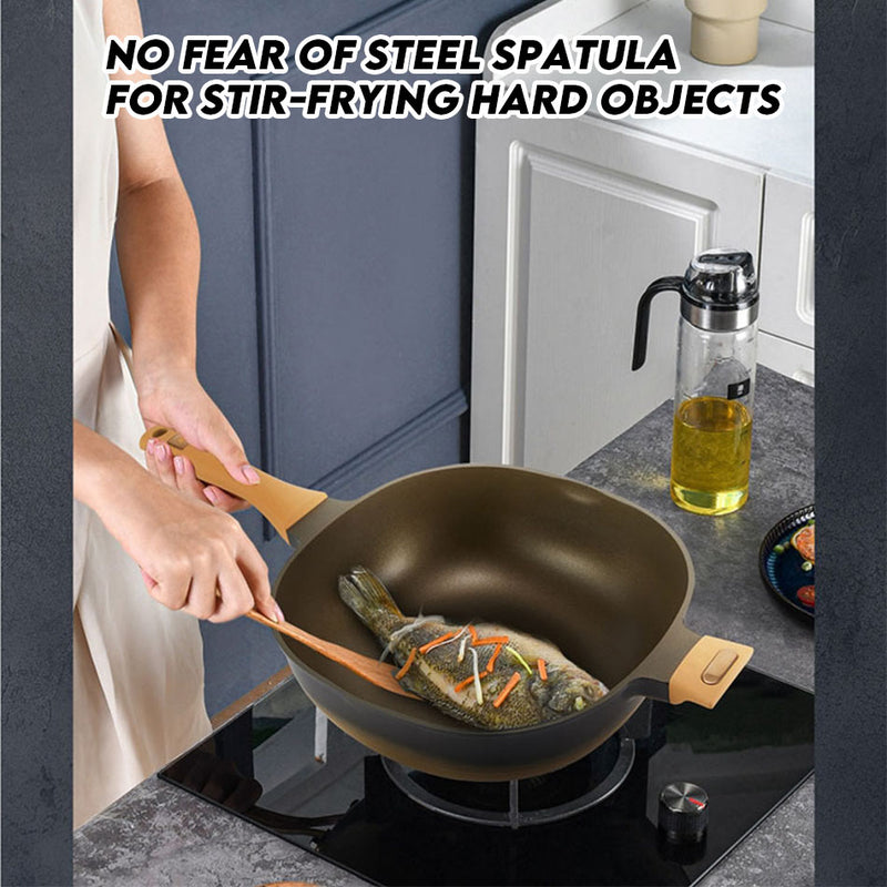 idrop 32CM Non-Stick Steamer Light Titanium Pot / Periuk Titanium Ringan Pengukus Tidak Melekat 32CM / 32CM不粘蒸锅轻钛锅