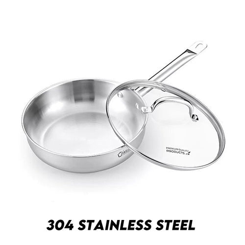 idrop 7PCS Premium Stainless Steel Cookware Set / Set Alat Memasak Keluli Tahan Karat Premium 7PCS