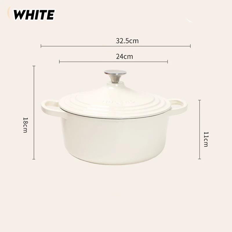 idrop Versatile Cast Iron Wok Perfect for 24CM Ideal for Stir-Frying, Searing, and Slow Cooking / Wok Besi Cor Serbaguna Ideal untuk Menggoreng, Menumis, dan Memasak Perlahan