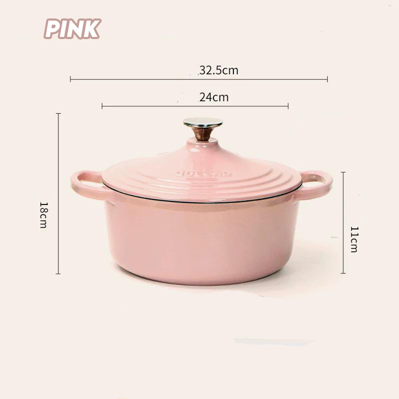 idrop Versatile Cast Iron Wok Perfect for 24CM Ideal for Stir-Frying, Searing, and Slow Cooking / Wok Besi Cor Serbaguna Ideal untuk Menggoreng, Menumis, dan Memasak Perlahan