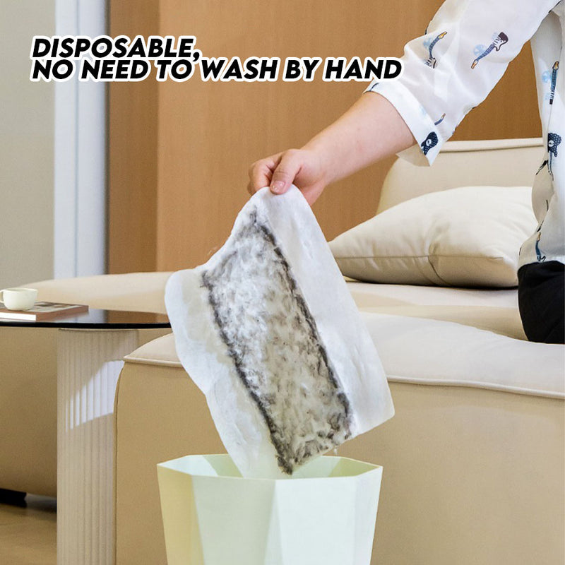 idrop Disposable Static Electricity Fluffy Mop Wipes / Elektrik Statik Pakai Lap Mop Gebu / 一次性可静电绒毛拖把湿巾