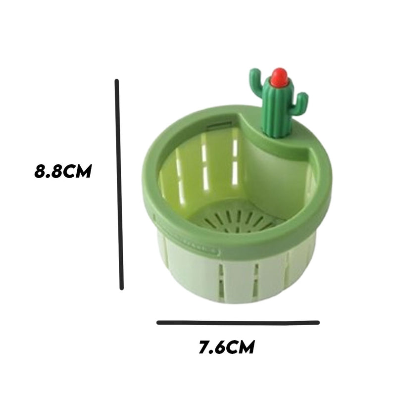 idrop 7.5CM Creative Filtration Waste Cactus Drain Bag / Beg Longkang Kaktus Sisa Penapisan Kreatif 7.5CM / 7.5CM创意过滤废物仙人掌排水袋