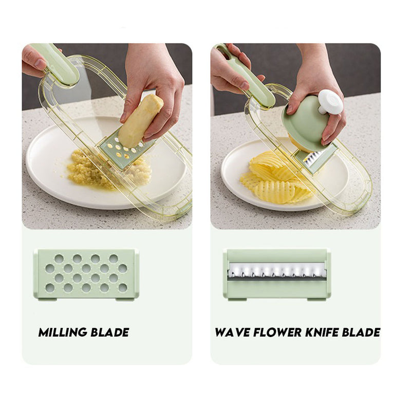 idrop Handle Vegetable Cutter / Mengendalikan Pemotong Sayur / 手柄切菜器