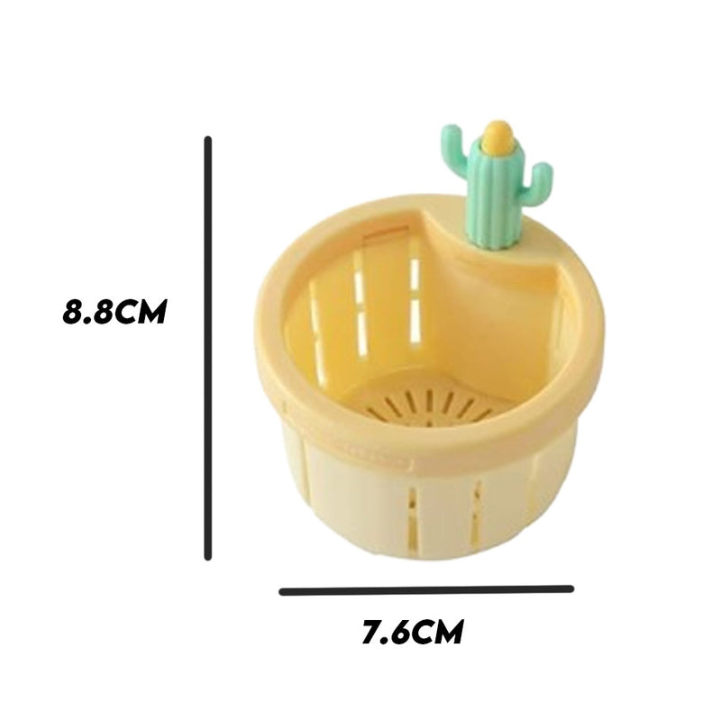 idrop 7.5CM Creative Filtration Waste Cactus Drain Bag / Beg Longkang Kaktus Sisa Penapisan Kreatif 7.5CM / 7.5CM创意过滤废物仙人掌排水袋