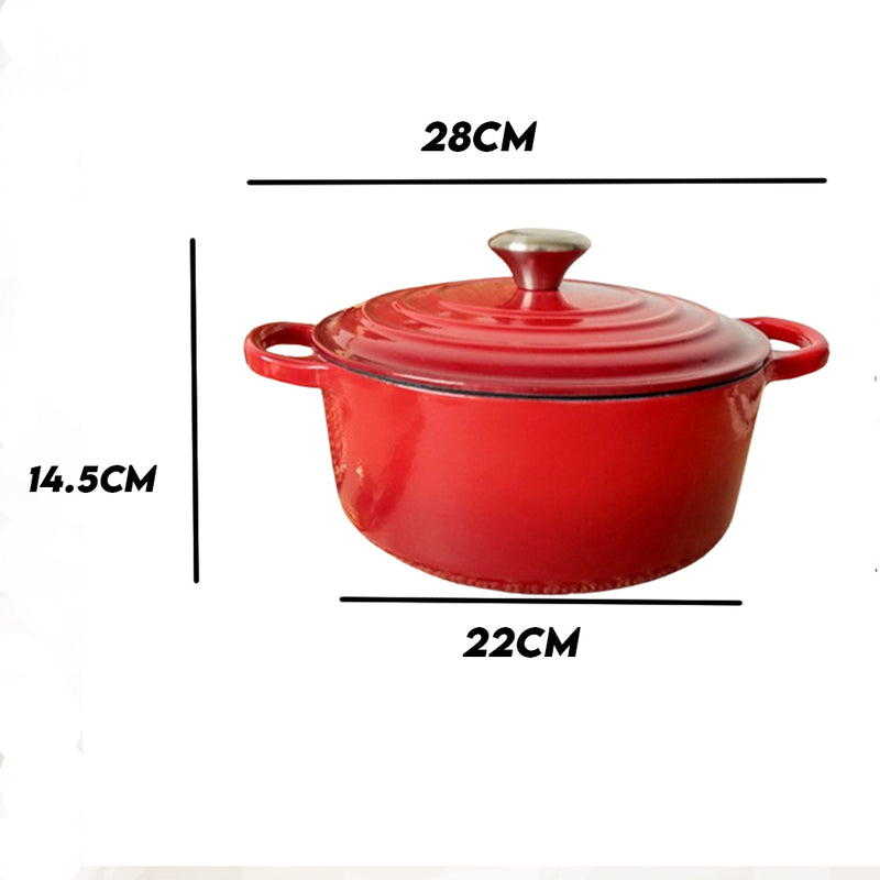 idrop Versatile Cast Iron Wok Perfect for 22CM Ideal for Stir-Frying, Searing, and Slow Cooking / Wok Besi Cor Serbaguna Ideal untuk Menggoreng, Menumis, dan Memasak Perlahan