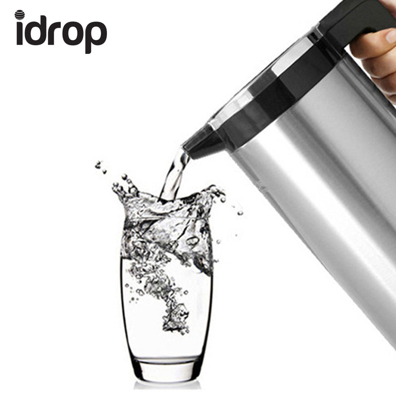 idrop Travel Stainless Steel Double Layer Thermos Insulated Mug 1.9L