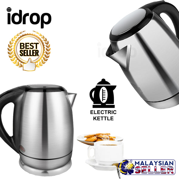 idrop 2.0L Stainless Steel Automatic Power Off Electric Kettle