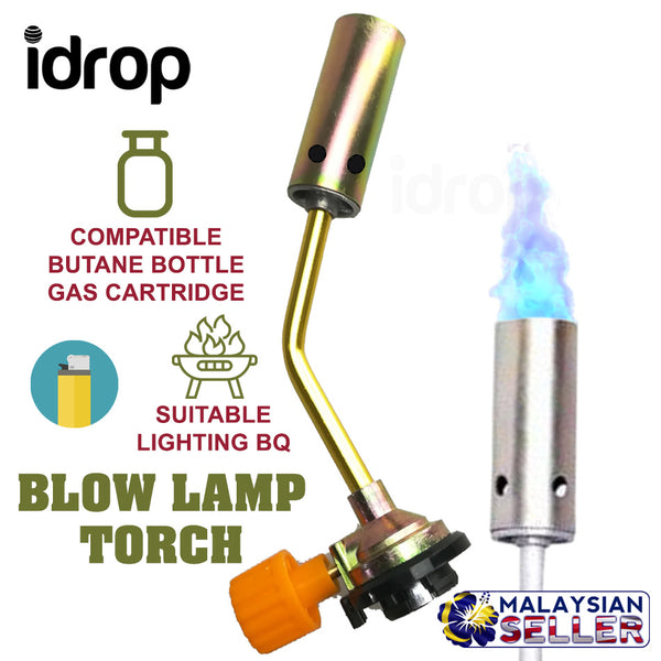 idrop TUQIANG METAL - Flame Jet Gas Butane Blow Lamp Torch Burner Outdoor BBQ [ TQ810 ]