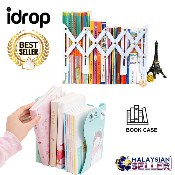 idrop Creative Design Stretchable Book Magazine Stand Case Storage Container