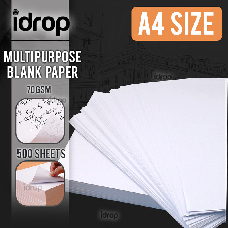 idrop A4 Premium Multipurpose Paper 500 Sheets / 70 GSM