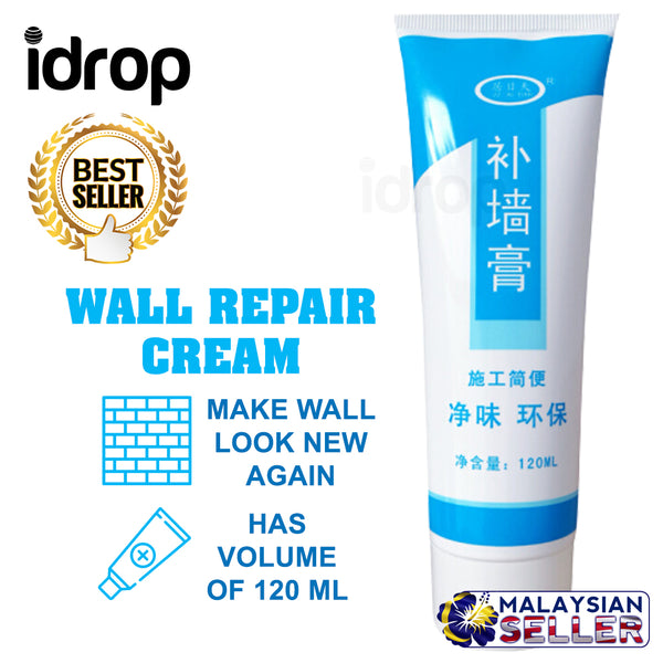 idrop JU RI TIAN -  120 ml Wall Plaster Hole Repair Cream