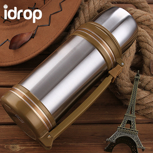 idrop Stainless Steel Double-wall Vacuum Insulated Water Bottle 880ml