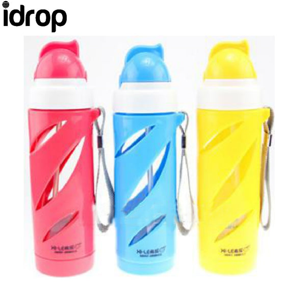 Idrop BL-4522#300ml Creative Children Carrying Glass Bottle