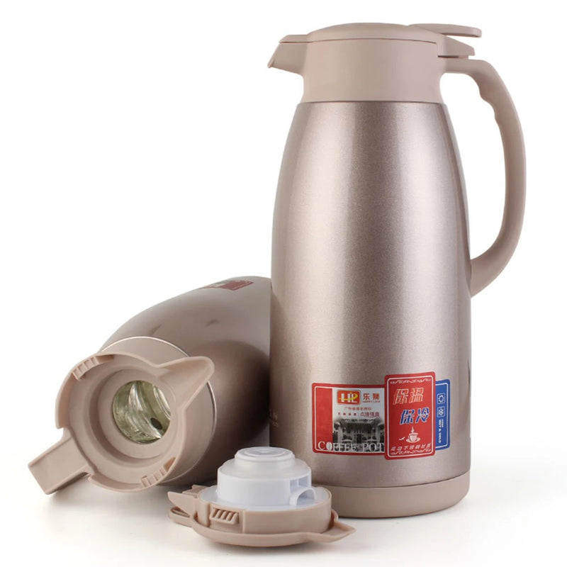 idrop Stainless Steel Household Vacuum Thermos Flask 1.3L / 1.6L / 1.9L [Send by randomly color]