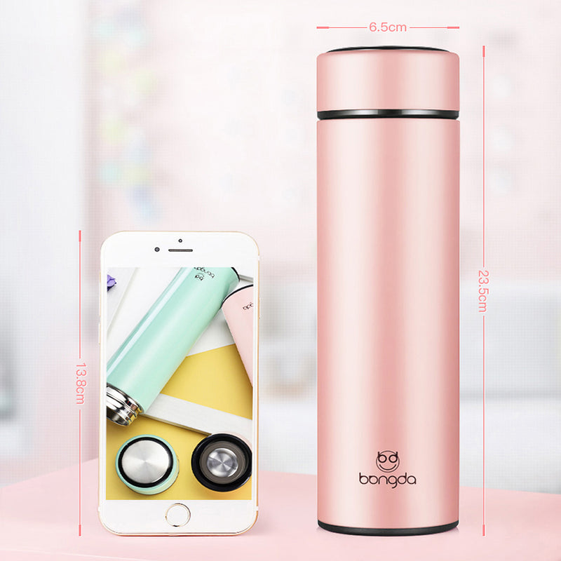 idrop 480 ml Portable Stainless Steel Vacuum Thermal Flask