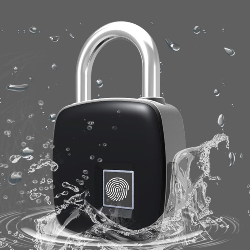 idrop Modern Security Pad Lock With Fingerprint Sensor