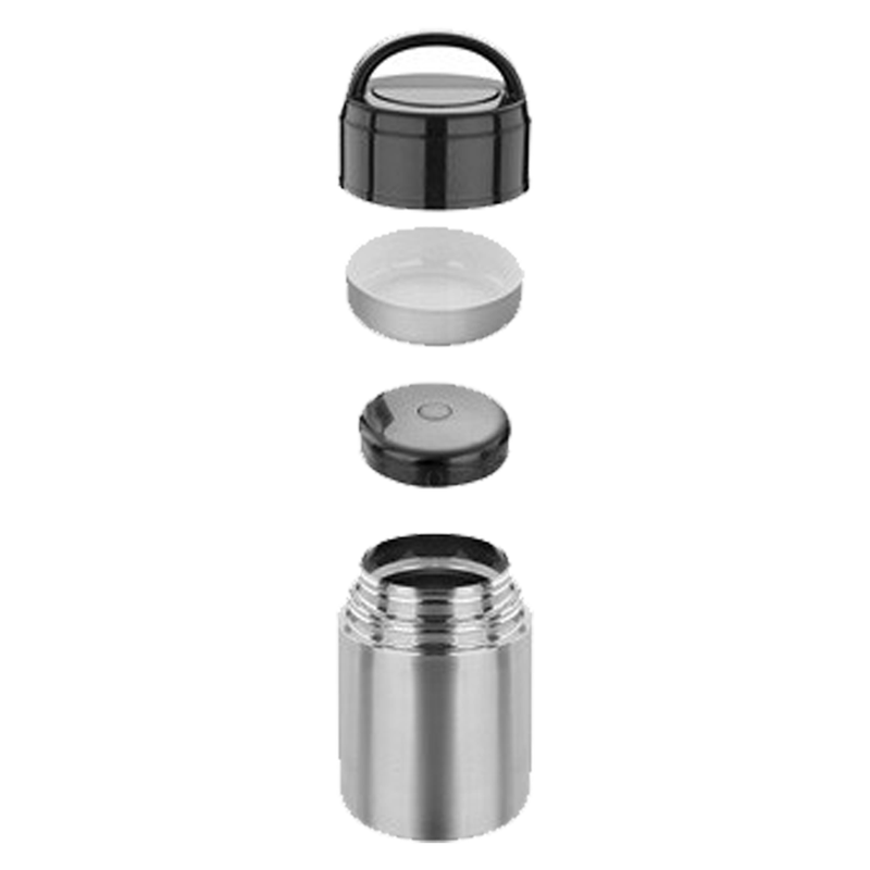 idrop 650 ml Stainless Steel Heat Insulation Thermos Pot Lunch Box for Soup Porridge