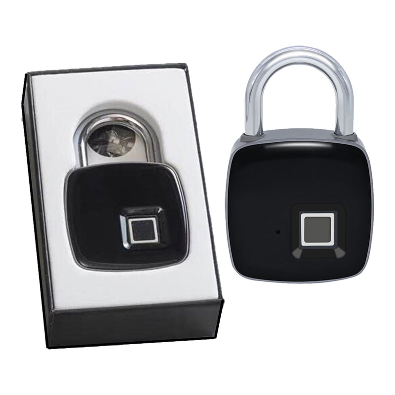 idrop Modern Security Pad Lock With Fingerprint Sensor