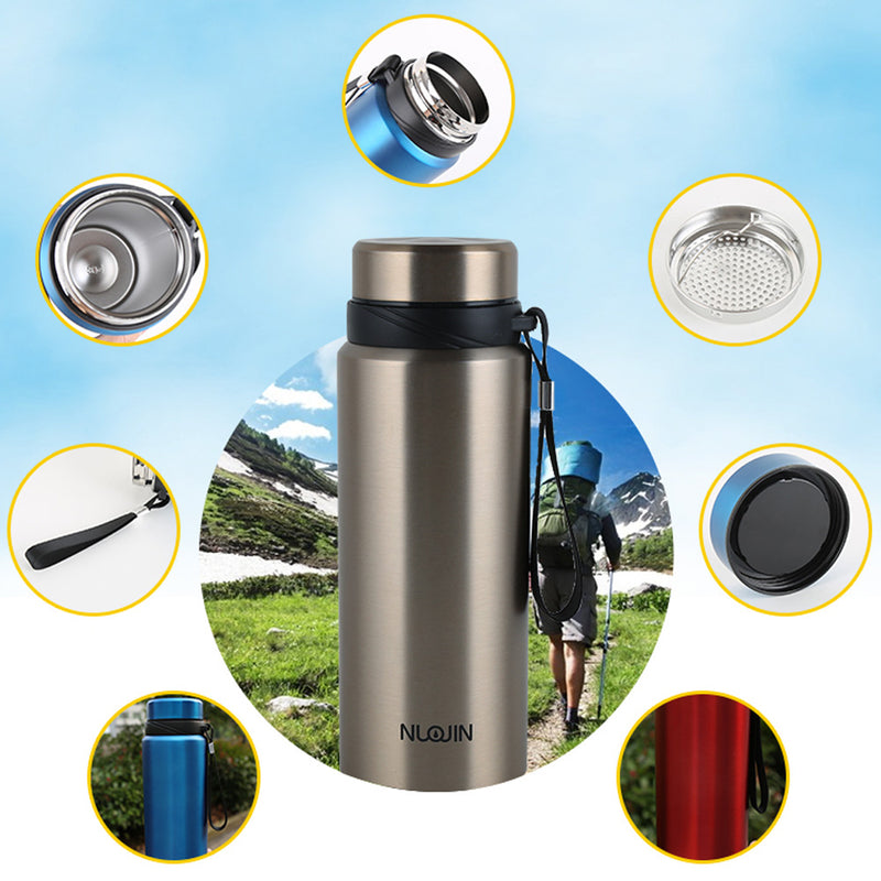 idrop 800 ml Portable Outdoor Stainless Steel Vacuum Thermal Flask