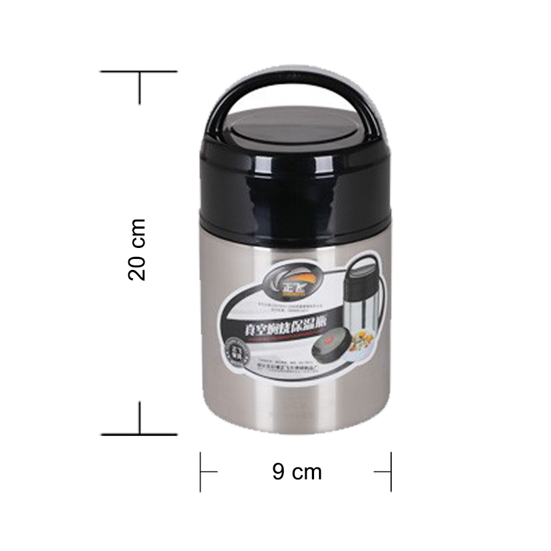 idrop 650 ml Stainless Steel Heat Insulation Thermos Pot Lunch Box for Soup Porridge