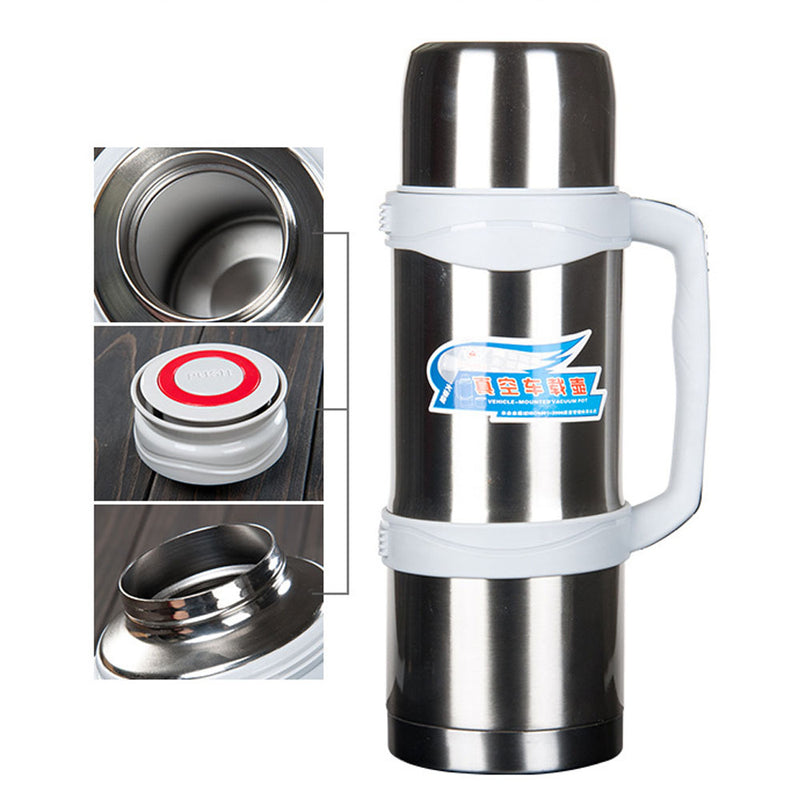 idrop 3.5L Giant Portable Wearable Stainless Steel Vacuum Thermal Flask