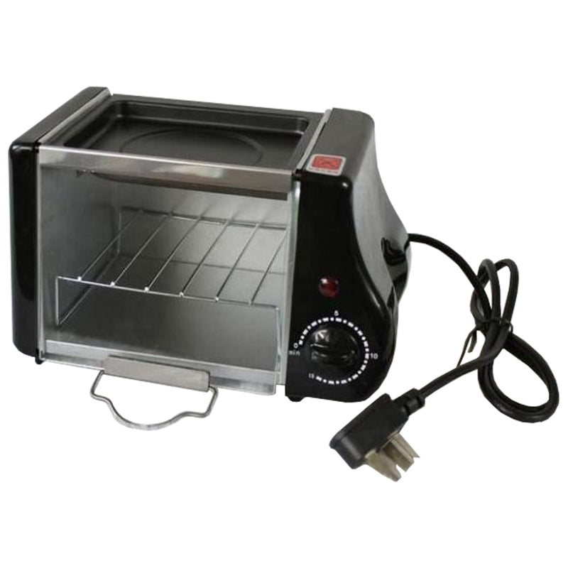 idrop 1.5L Multipurpose Mini Microwave Oven Breakfast Machine Toaster Kitchen Appliances Cookware