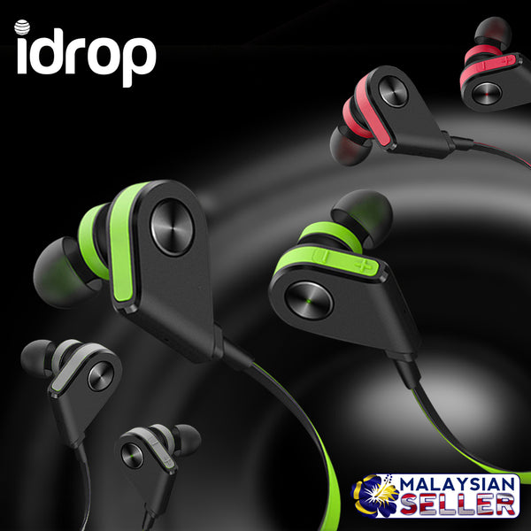 idrop AMW-26 Bluetooth Sports Stereo Wireless Headset Sweatproof Lightweight