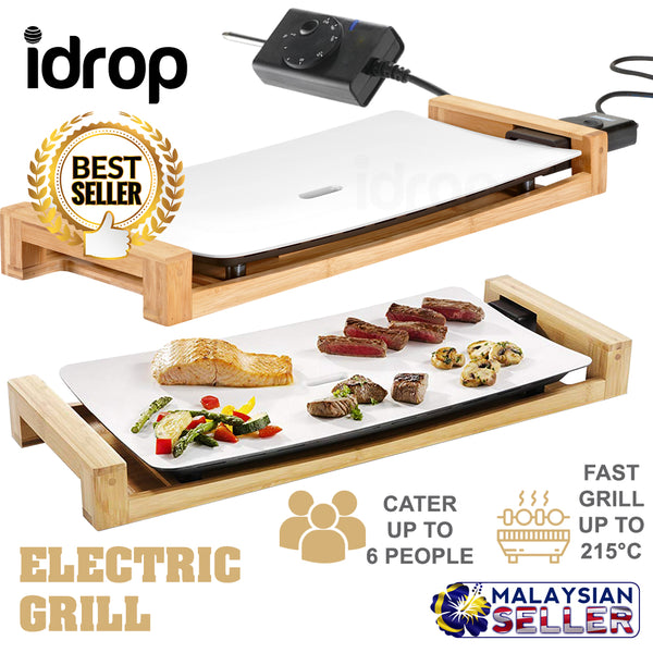 idrop CZ GRILL PURE - Multipurpose Electric Table-Top Ceramic Grill