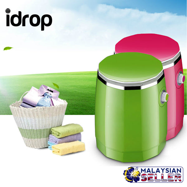 idrop XPB18-45-C Multifunction Portable Mini Washing Machine 4kg