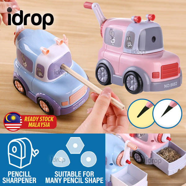 idrop Children's Lorry Design Mechanical Hand Manual Pencil Sharpener