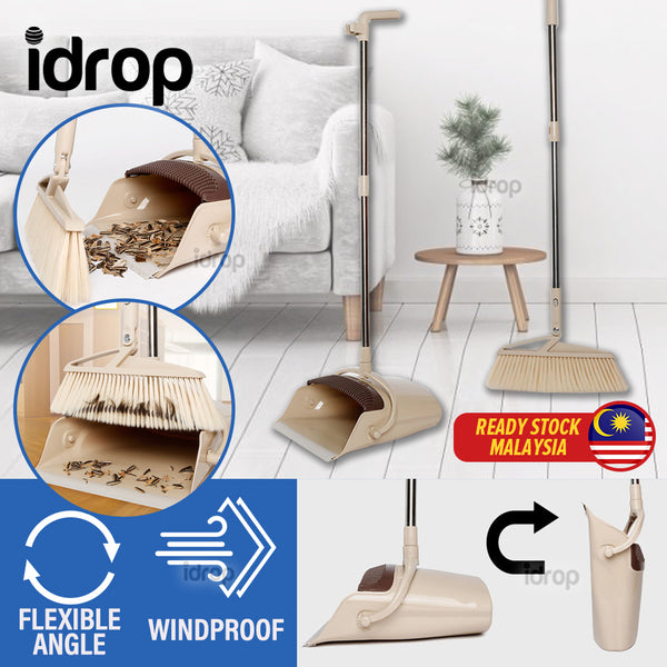 idrop 180° Degree Rotating Windproof Broom / Penyapu Rumah / 180°旋转防风扫帚