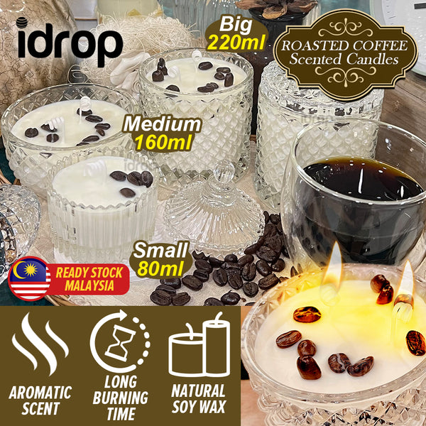 idrop Roasted Coffee Scented Candle / Aromatherapy Lilin Wangi Kopi / 烤咖啡香薰蜡烛