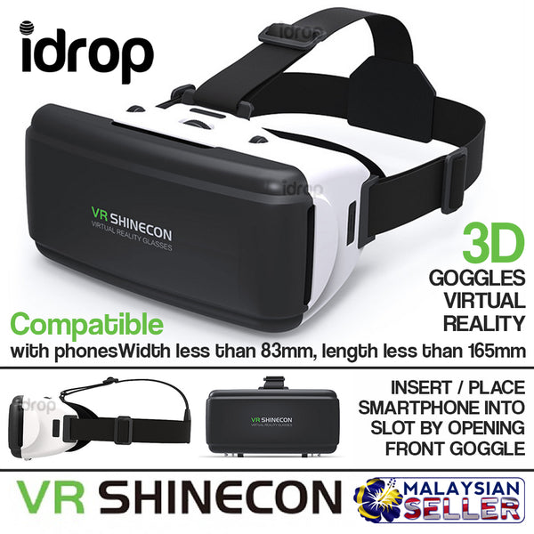 idrop VR SHINECON SC-G06  - Virtual Reality 3D Goggle Smartphone Mount