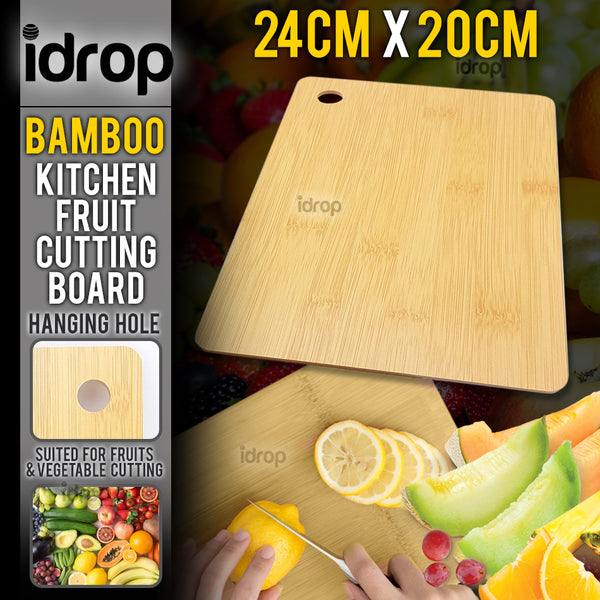 idrop Kitchen Wooden Fruit Cutting Board [ 24cm x 20cm ]