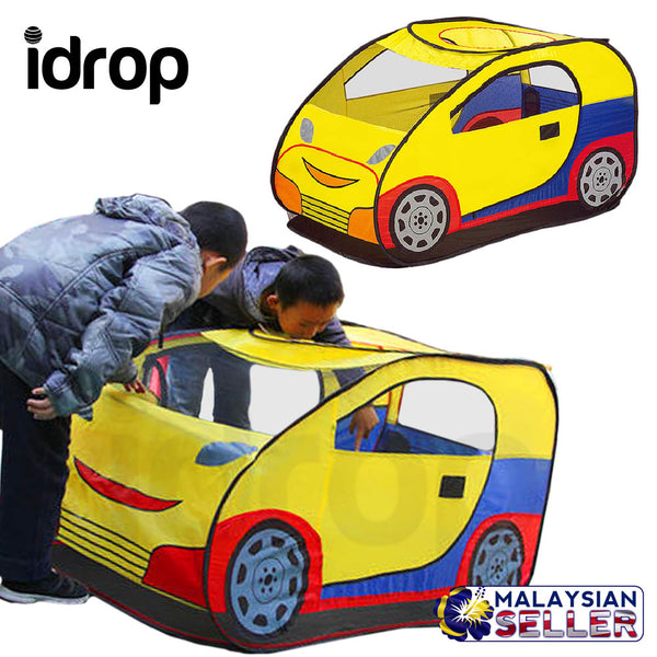 idrop Children Kids Foldable Car Shape Toy Playing Play Tent